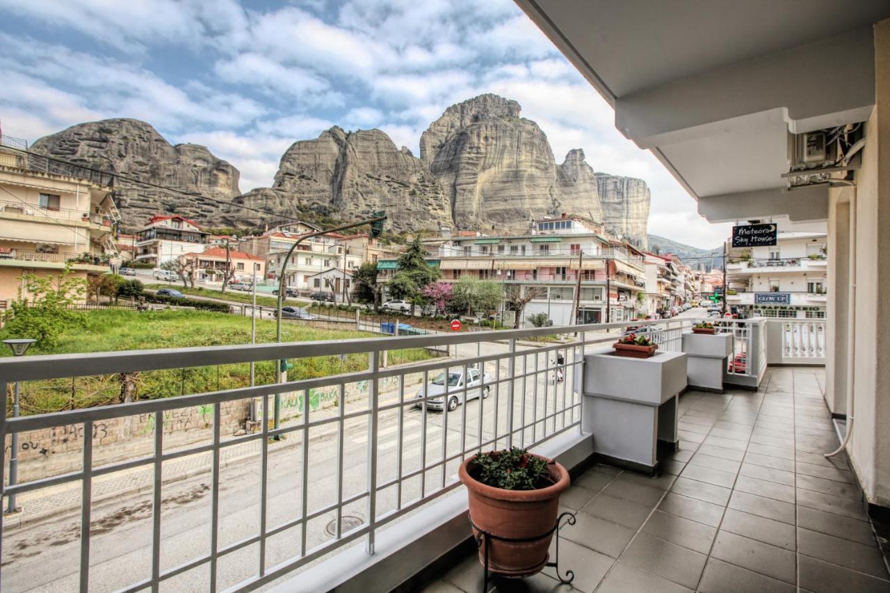 Meteora Sky House Apartman Kalambáka Kültér fotó